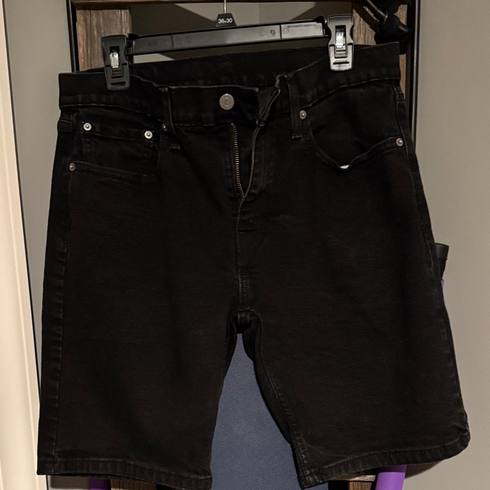 Levi's Men's Dark Denim Shorts